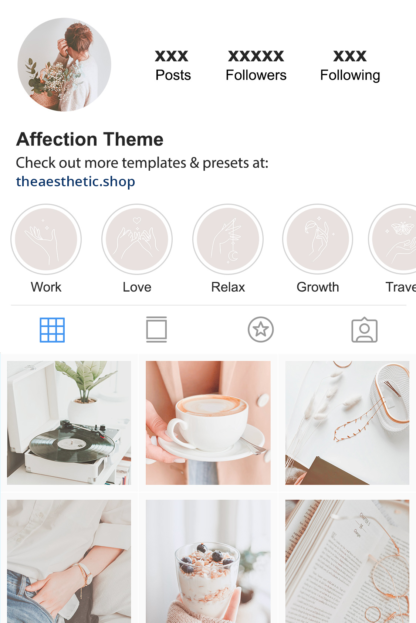 Soft and elegant Instagram Highlight Covers