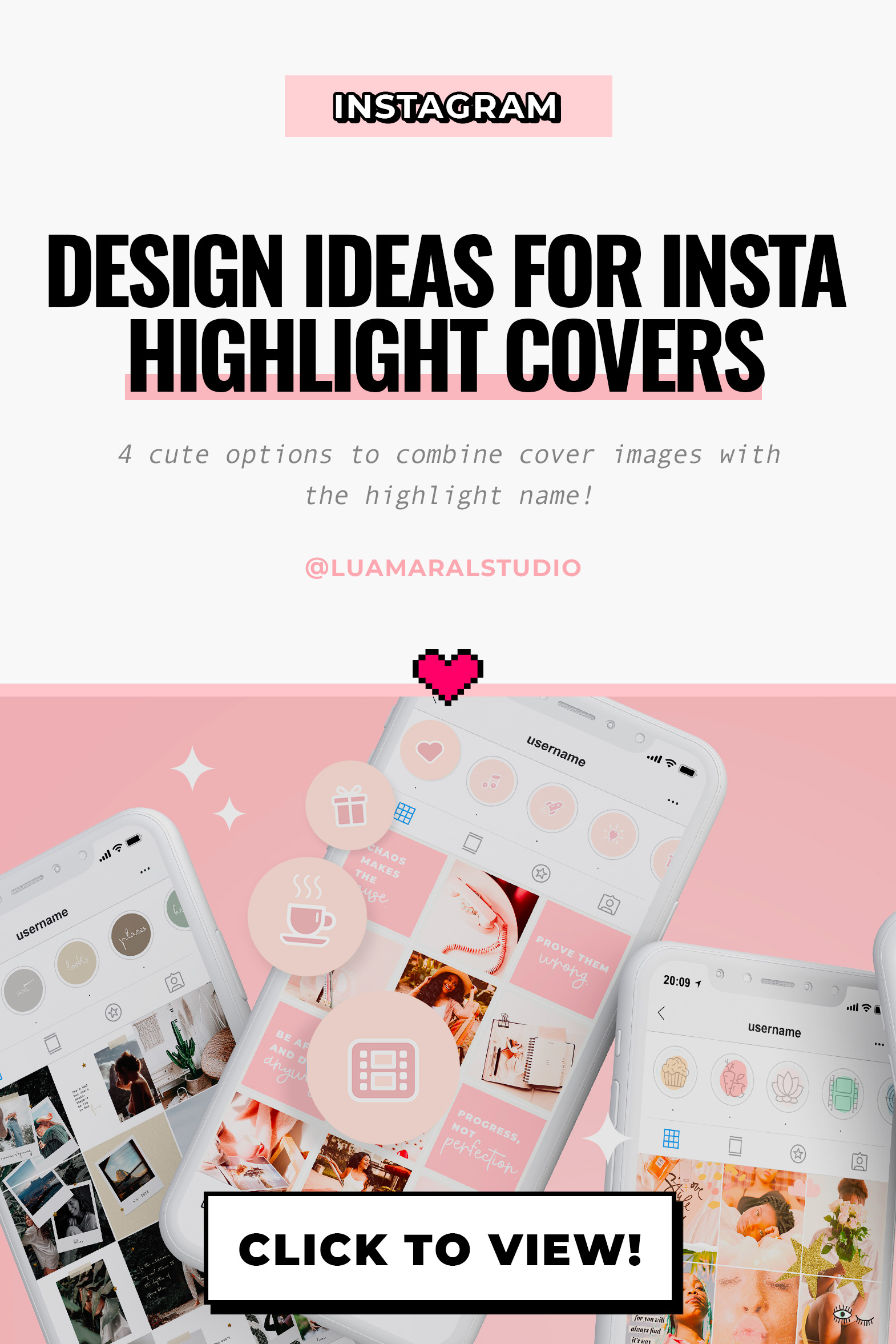 Aesthetic feed: Instagram Highlight covers design ideas ⋆ The Aesthetic ...