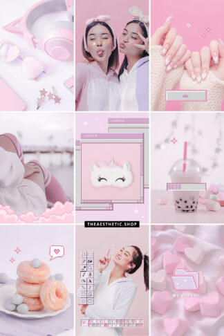 Kawaii Aesthetic Lightroom Photo Preset The Aesthetic Shop