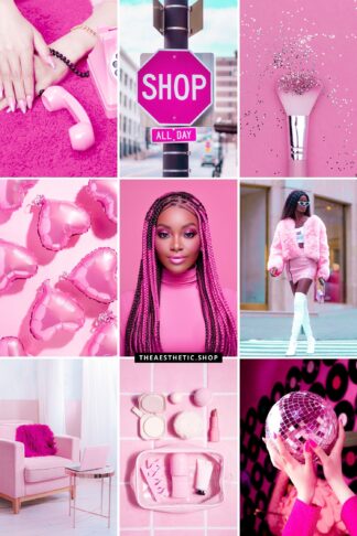 Barbiecore Aesthetic Lightroom Photo and Video Preset