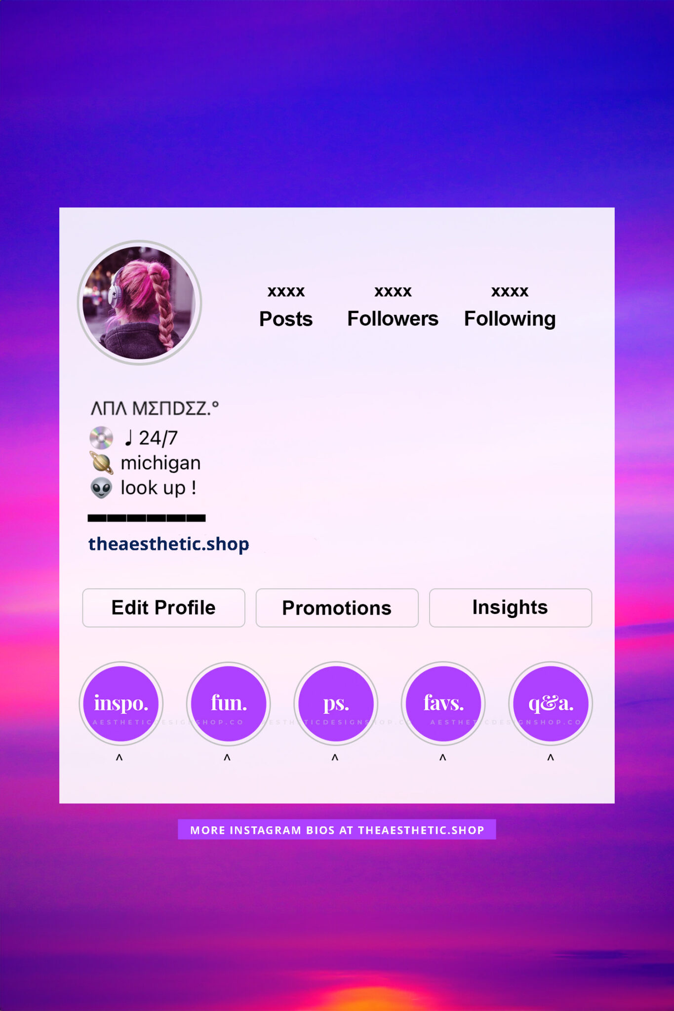 Aesthetic Instagram bio ideas copy/paste - part 4! ⋆ The Aesthetic Shop