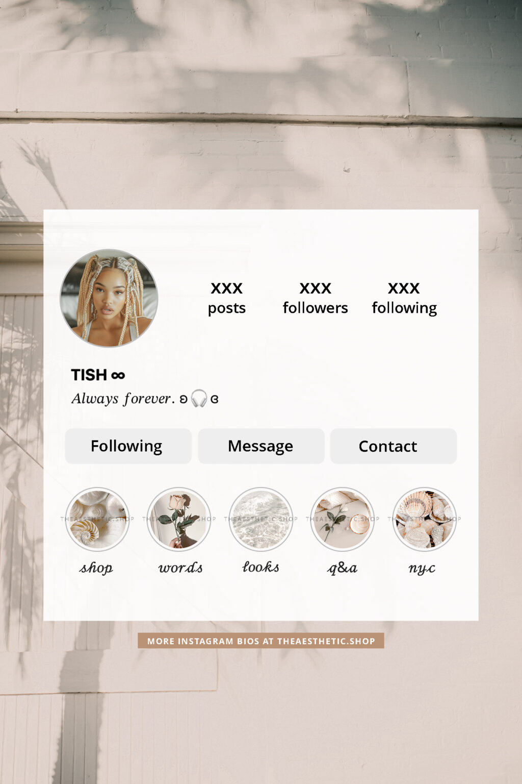 Aesthetic Instagram bio ideas copy/paste – part 5: vanilla girl ...