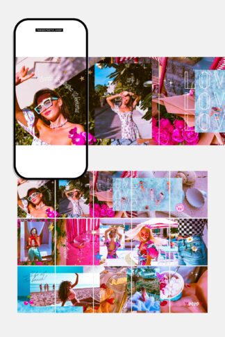 Preppy Aesthetic Instagram Carousel Template